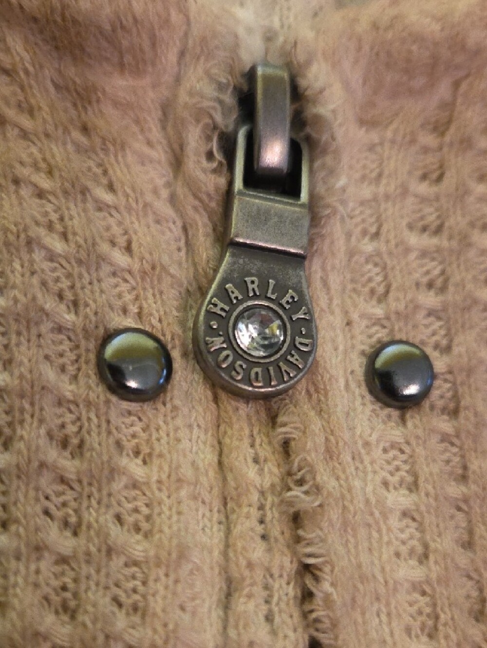 😎Host Pick😎Harley-Davidson Knit Zip Hoodie with Floral Accents - Picture 12 of 16